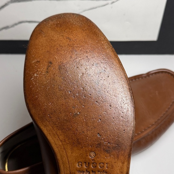Gucci 60th Anniversary  Horsebit 1953 Web Stripe Loafers Men’s Size US 8.5 - Picture 7 of 16